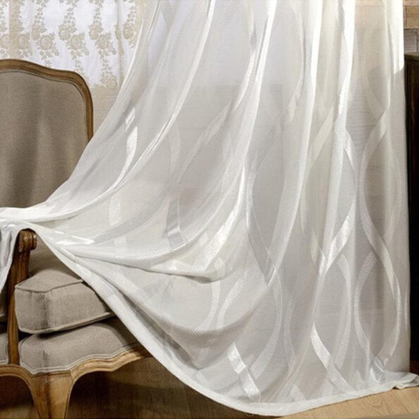 500Cm Curtains Plain White Modern Luxury Retro Style For Garden Decor Curtains & Drapes