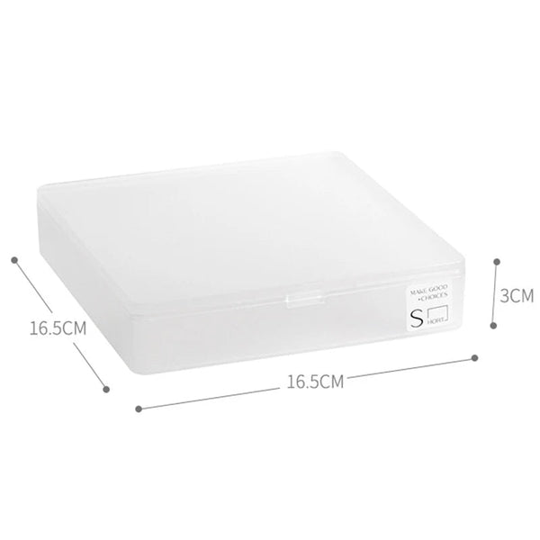 Storage Box Medium Transparent Organizer For Photos Stationery Containers Storage Boxes