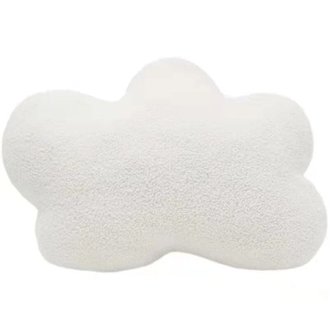 Plush White Cloud Shape Stuffed Soft Pillow Cushion For Decor Cushions & Decorative Pillows
