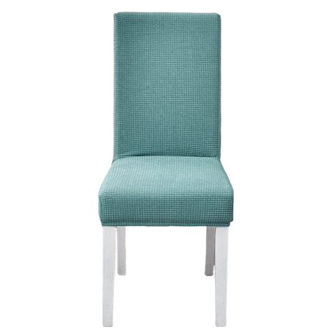 Chair Cover Blue Corn Kernels Waterproof Universal Size For Dining Room Slipcovers