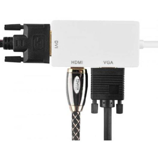 Dp To Hdmi / Vga Dvi Converter White Monitor/Av Cables & Adapters