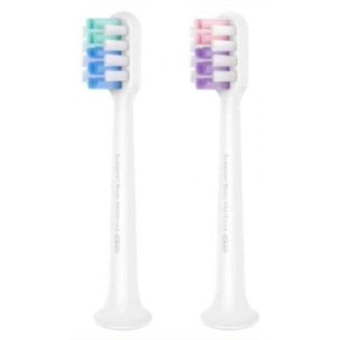 Acoustic Wave Electric Toothbrush Cleaning Head 2Pcs White