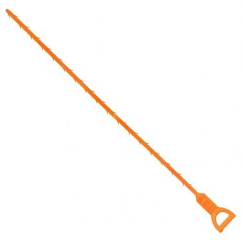 Drain Snake Hair Clog Remover Relief Auger Cleaning Tool Orange Drain & Toilet Plungers