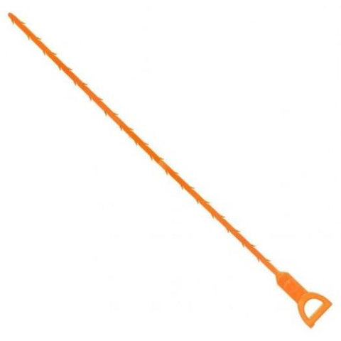 Drain Snake Hair Clog Remover Relief Auger Cleaning Tool Orange Drain & Toilet Plungers