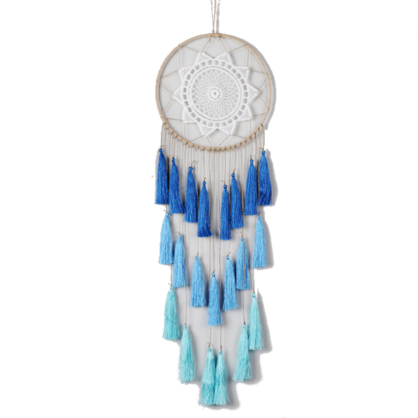 Dreamcatcher With Lace And Tassels Boho Wall Hanging Art Home Decor