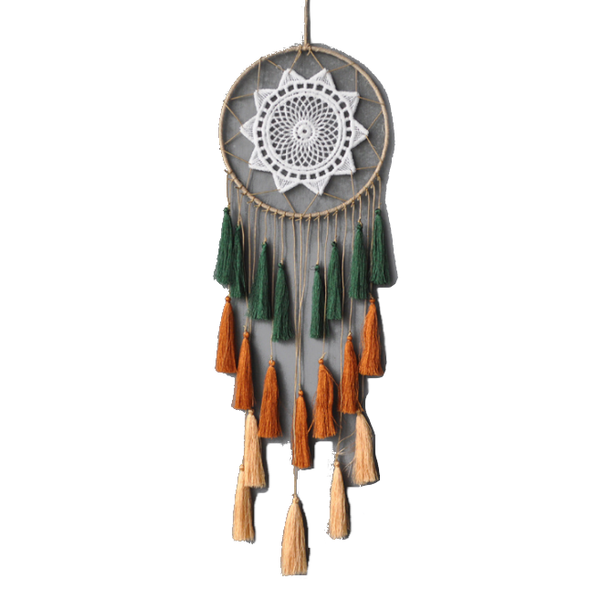Dreamcatcher With Lace Tassels Boho Wall Hanging Art Decor Tapestries