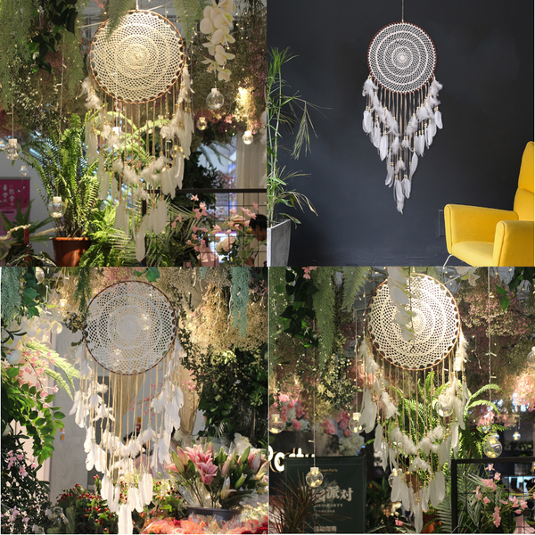Dream Catcher Big Home Decoration Wedding Boho Ornaments Wall Hangings