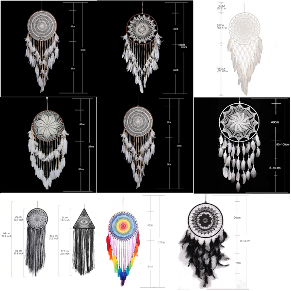 Dream Catcher Big Home Decoration Wedding Boho Ornaments Wall Hangings