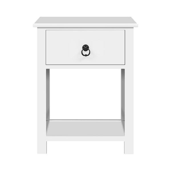 Artiss Set Of 2 Drawers Side Nightstand Lamp Chest Unit Cabinet Bedside Tables