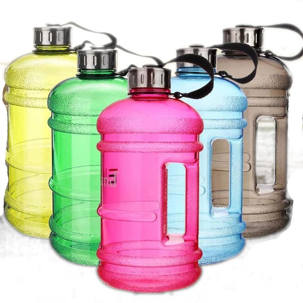 2.2Litre Sports Water Bottle Gym Fitness Workout Bpa Free Drink Other Bottles & Hydration
