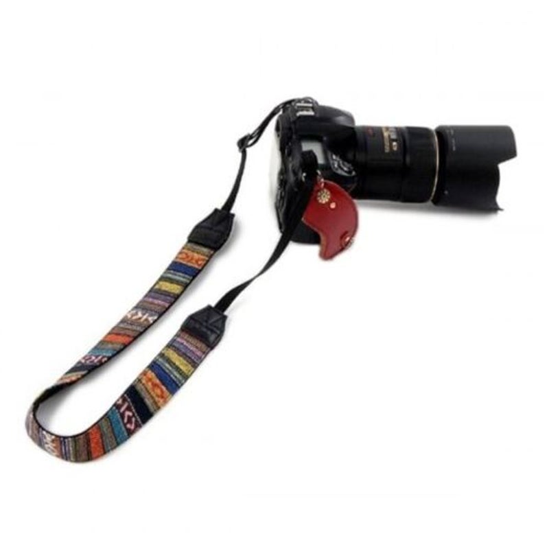 Dslr Camera Style Widened Shoulder Strap Straps & Hand Grips