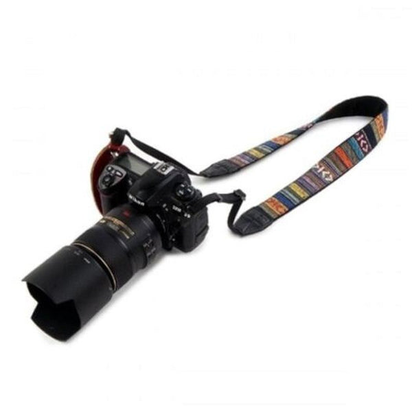Dslr Camera Style Widened Shoulder Strap Straps & Hand Grips