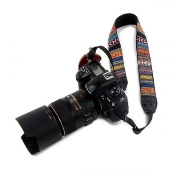Dslr Camera Style Widened Shoulder Strap Straps & Hand Grips