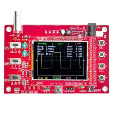 Dso138 Digital Oscilloscope Multi Diy Kit Oscilloscopes & Vectorscopes