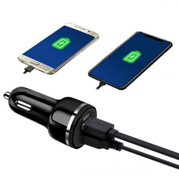 Dual Fast Usb Black Chargers & Cradles