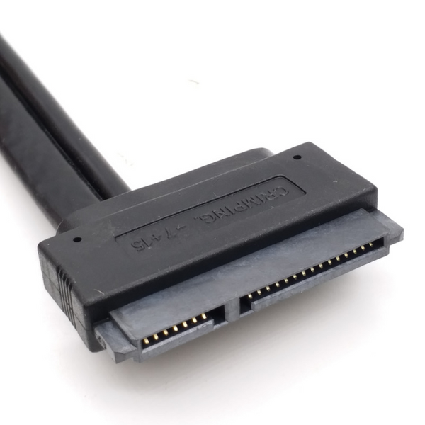 Dual Power Supply Esata Usb 12V 5V Combo 22Pin Hard Drive Cable Cord Drive Cables & Adapters