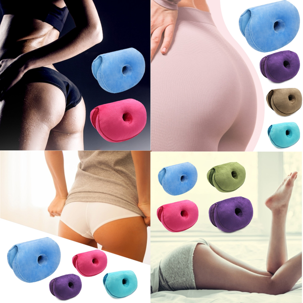 Dual Comfort Memory Foam Orthopedic Posture Correcting Pelvis Hip Lift Sitting Seat Cushion Seat & Posture Cushions