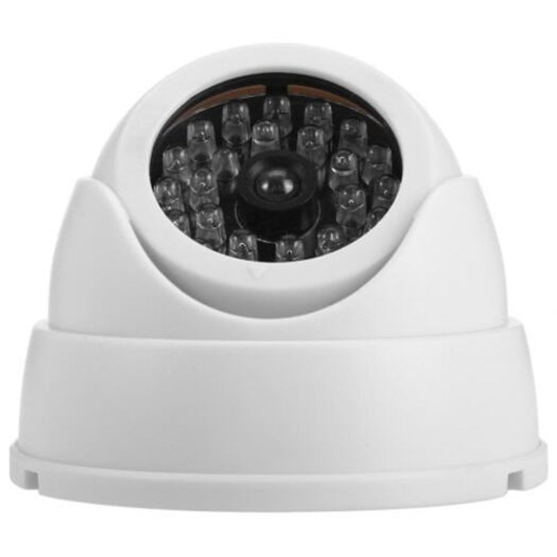 Dummy Fisheye Surveillance Camera White Dummy Cameras