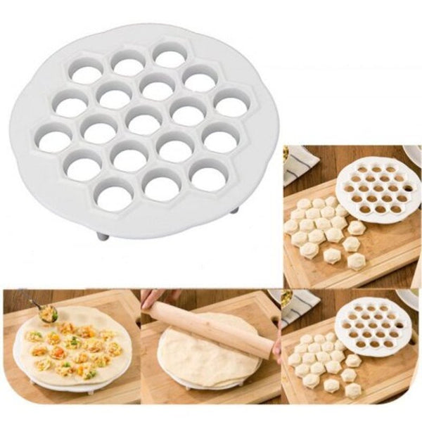 Dumpling Maker Kitchen Gadget Pastry Tool White Pastry Forms