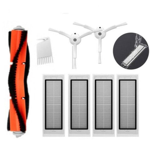 Durable Main Brush Side Brushes Filters Robot Vacuum Cleaner Set Vacuum Cleaner Parts