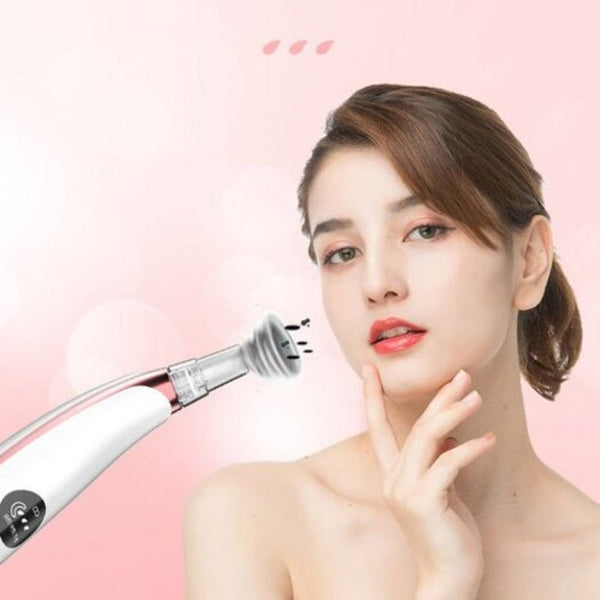 Durable Nice 2019 Electric Skin Care Pore Cleaning Lcd Blackhead Meter Milk White Facial Cleansing Devices