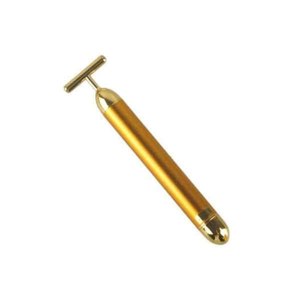 Durable Nice Facial Massager Golden Vibration Stick Rubber Ducky Yellow Massagers