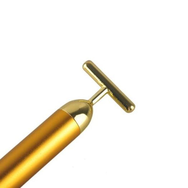 Durable Nice Facial Massager Golden Vibration Stick Rubber Ducky Yellow Massagers