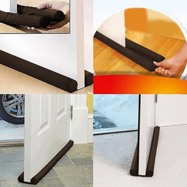Dust Air Noise Stop Door Sealing Caulking Strip Coffee Other Door Hardware