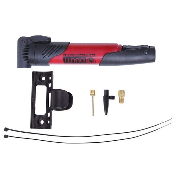 Pp 05 Mini Plastic Bicycle Air Pump Red Pumps