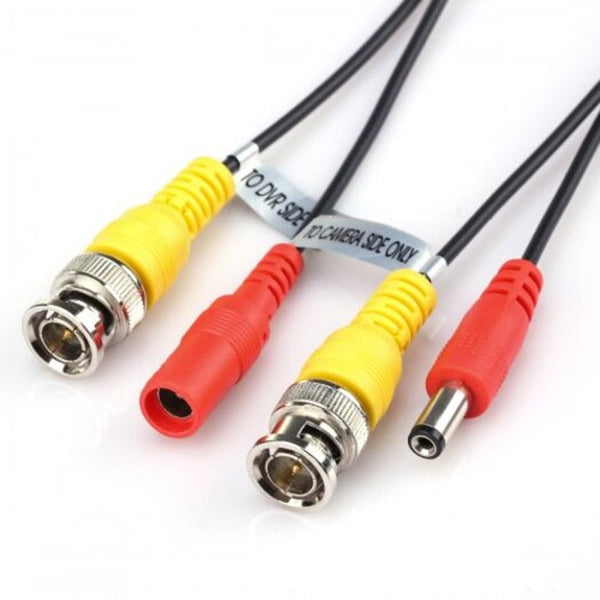 Dvr Surveillance Security Camera Cctv Cable Bnc Video Power Cord New Video Cables & Adapters