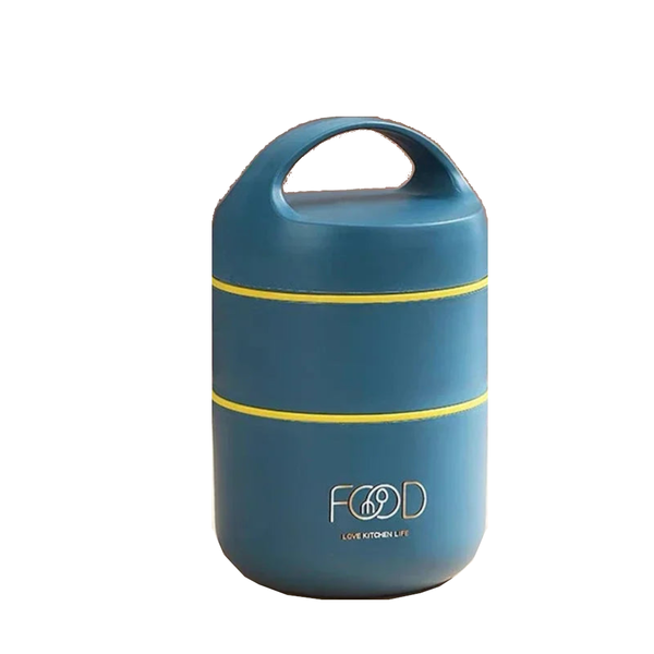 1240Ml/1590Ml Large Capacity Stainless Steel 304 Lunch Box Leak Proof Multi Layer Thermal Bento Adult Student Food Container Lunchboxes