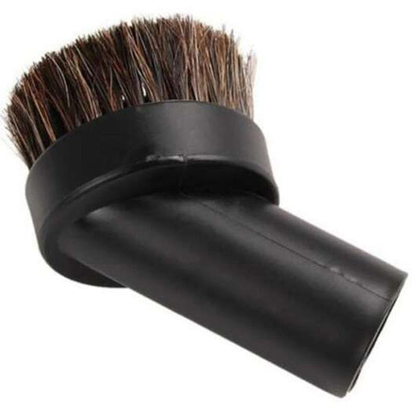 E1746 Vacuum Cleaner Accessories Horse Hair Round Brush Deep Brown
