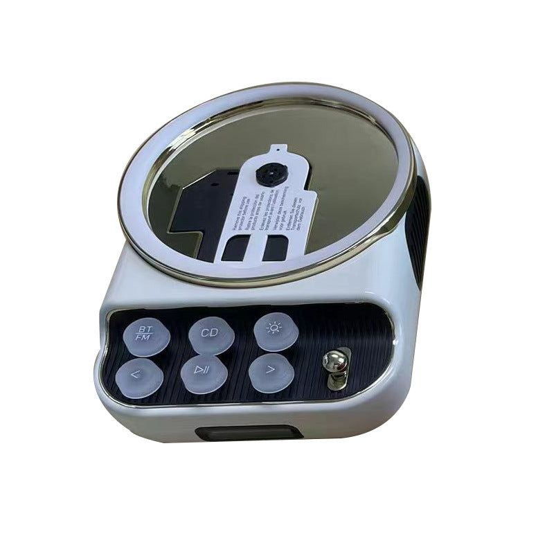 Retro Bluetooth Ambience Light Cd Player Portable Desktop Outdoor Use Audio Docks & Mini Speakers