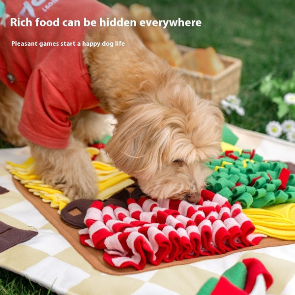 Pad Food Leakage Storage Toy For Dogs And Cats Interactive Snuffle Mat Dog Snuffle Mats