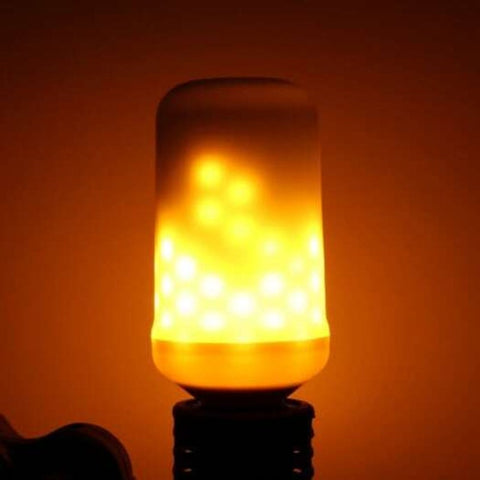 E27 Flame Flickering Breathing General Modes Halloween Decoration Led Lights Bulb Ac 85 265V Warm White