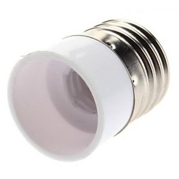 E27 To E14 Led Bulbs Lamp Holder Converter White