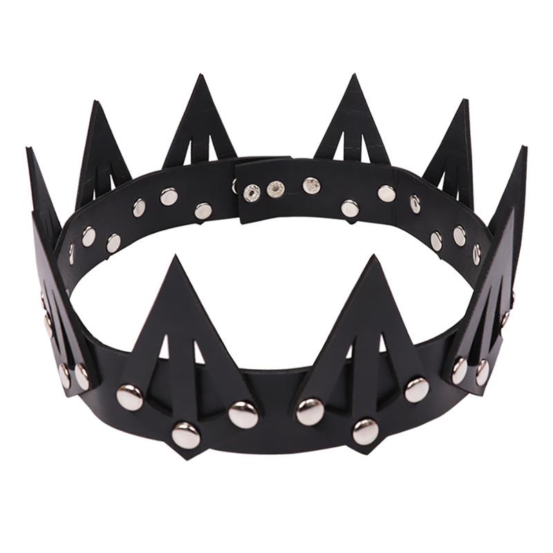 Female Roleplaying Costumes Gothic Spike  Harajuku Headwear Faux Leather Hats