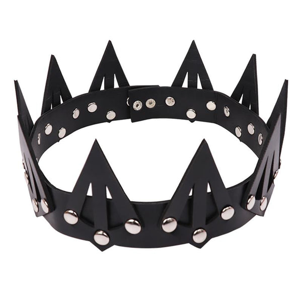Female Roleplaying Costumes Gothic Spike  Harajuku Headwear Faux Leather Hats