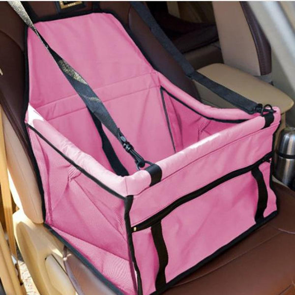 Pink Pet Dog Cat Waterproof Carrier Bag Seat Pad 45X30x25cm