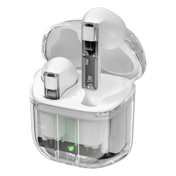 Bluetooth 5.3 True Wireless Headphones Noise Canceling Long Battery Life Dual In Earbuds