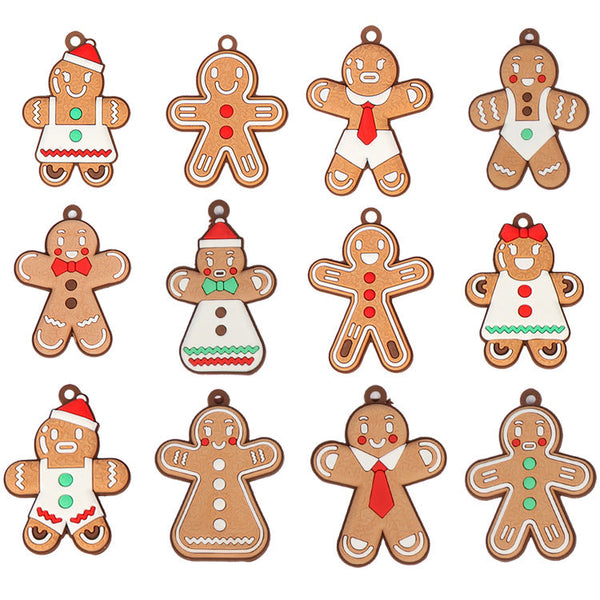 Gingerbread Man Christmas Tree Decoration Pendant Seasonal Decorations