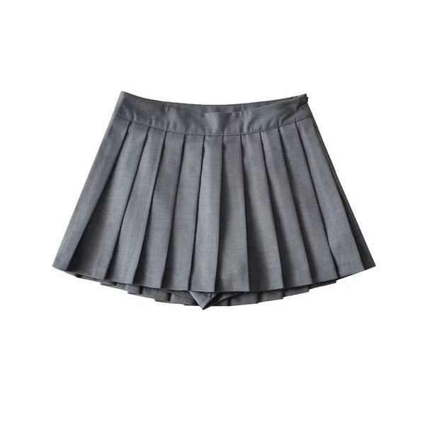 Skirts Girls Pleated Skirt Women's Summer Short Korean Style High Waist A Line