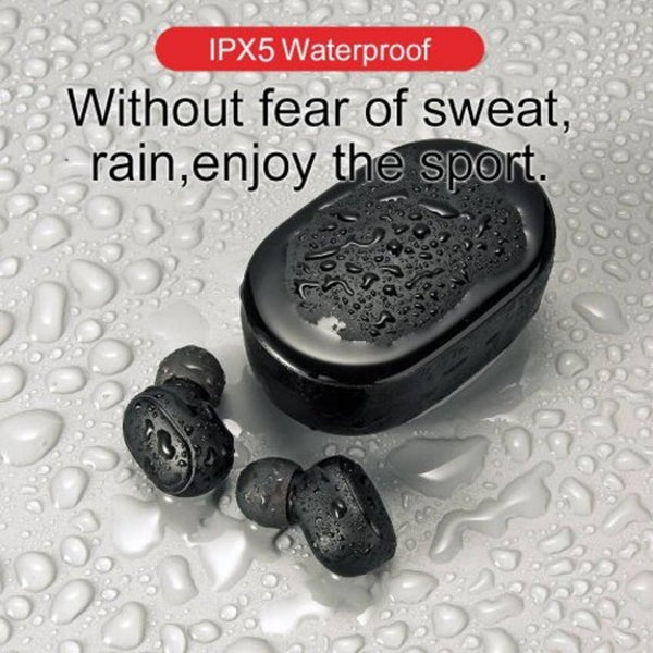 E6s Digital Display Bluetooth 5.0 For Redmi Airdots Wireless Headset Noise Reduction Microphone With Led Earbuds