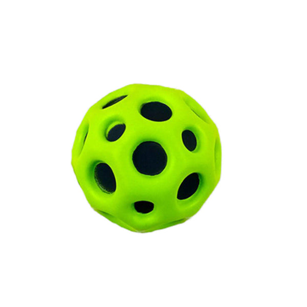 Hole Ball Soft Bouncy Antifall Moon Shape Porous Kids Indoor Outdoor Outdoor Toy Balls