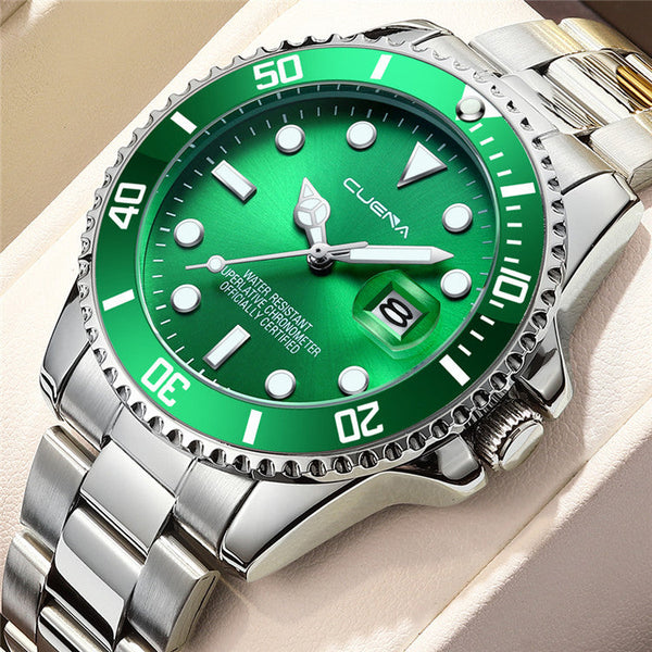 Quartz Watch Steel Band Calendar Fashion Watches