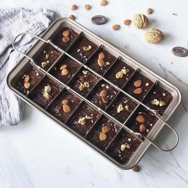 Brownie Baking Pan Cake Mould Square Bread Muffin Pans & Baking Moulds