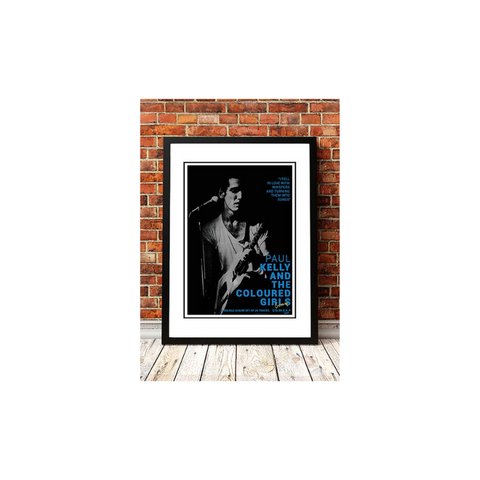 Smart Artists Memorabilia Paul Kelly 'Gossip' In Store Poster 1986 Framed Posters & Prints