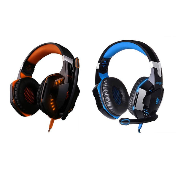 Each G2000 Over Ear Gaming Headset With Mic Orange Headsets