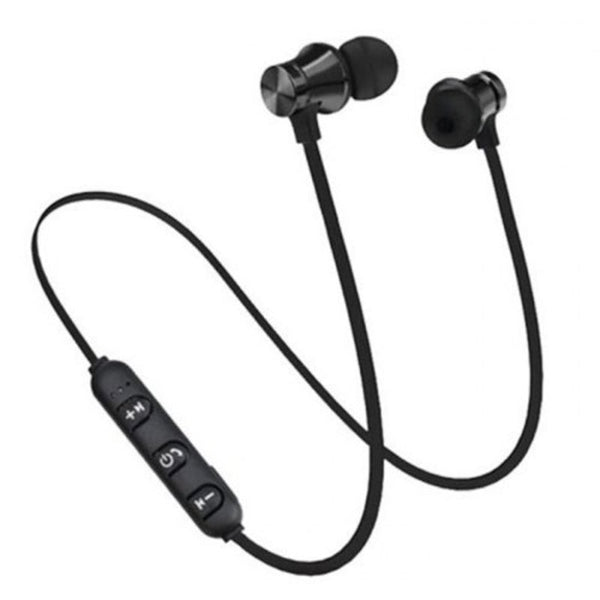 Earbud Stereo Bluetooth Wireless Magnetic Sport Earphones Deep Sky Headsets