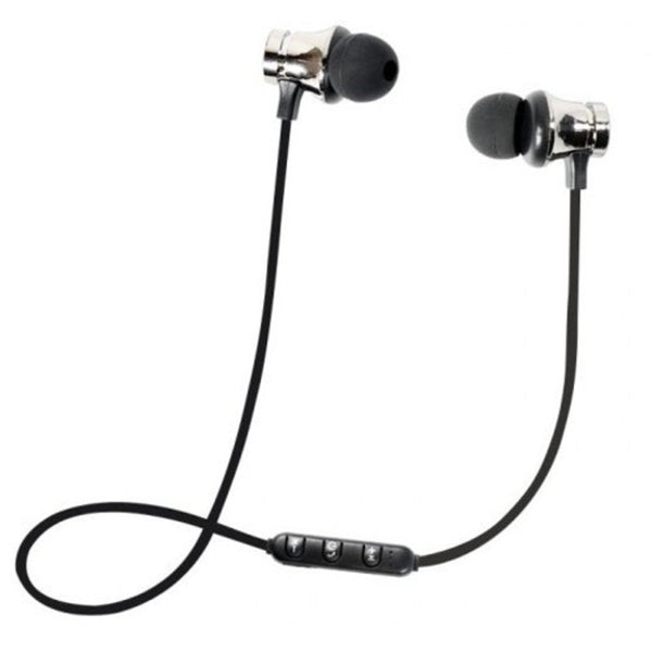 Earbud Stereo Bluetooth Wireless Magnetic Sport Earphones Deep Sky Headsets